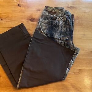 Wrangler Pro Camo and Brown Men's pants